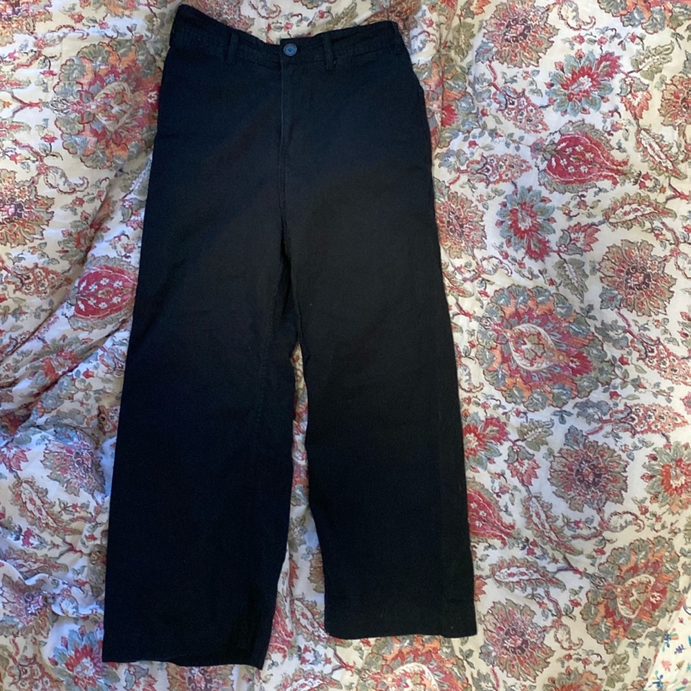 High rise we the free urban outfitters black pants
